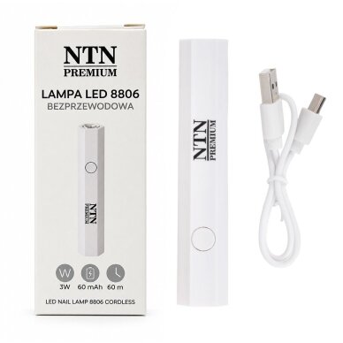 Mini LED/UV nagų lempa 8806, 3 W 5