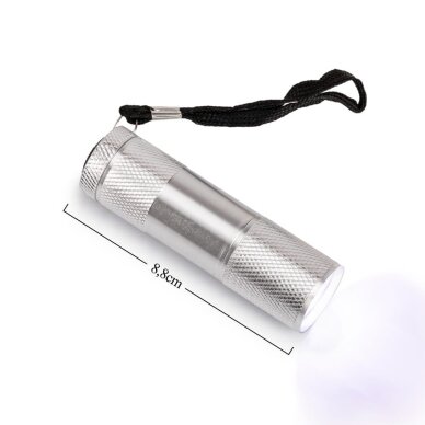 Mini LED/UV nagų lempa su silikoniniu štampuku, 9 W 3 Mini LED/UV nagų lempa su silikoniniu štampuku, 9 W 3