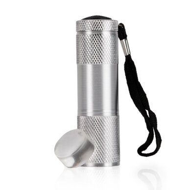 Mini LED/UV nagų lempa su silikoniniu štampuku, 9 W 4 Mini LED/UV nagų lempa su silikoniniu štampuku, 9 W 4