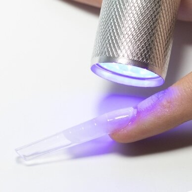 Mini LED/UV nagų lempa su silikoniniu štampuku, 9 W 7 Mini LED/UV nagų lempa su silikoniniu štampuku, 9 W 7