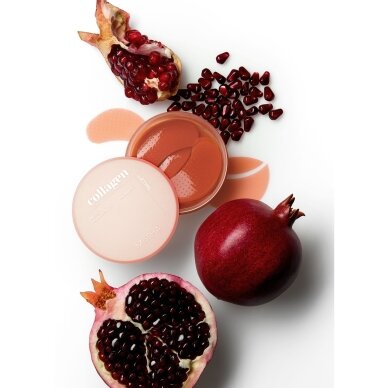 MISSHA AIRY FIT COLLAGEN liftinguojantys veido ir paakių padeliai, 60 vnt. 2