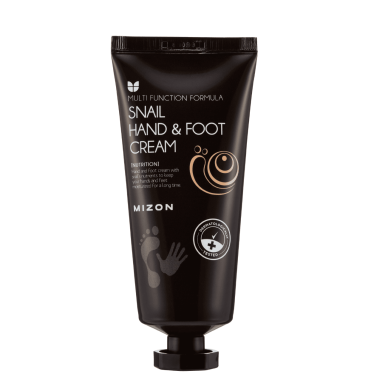 MIZON SNAIL rankų ir pėdų kremas su sraigių sekretu, 100 ml MIZON SNAIL rankų ir pėdų kremas su sraigių sekretu, 100 ml