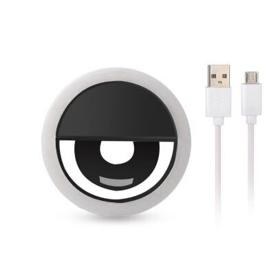 Mini LED apšvietimo lempa telefonui, baltos spalvos 7 Mini LED apšvietimo lempa telefonui, baltos spalvos 7