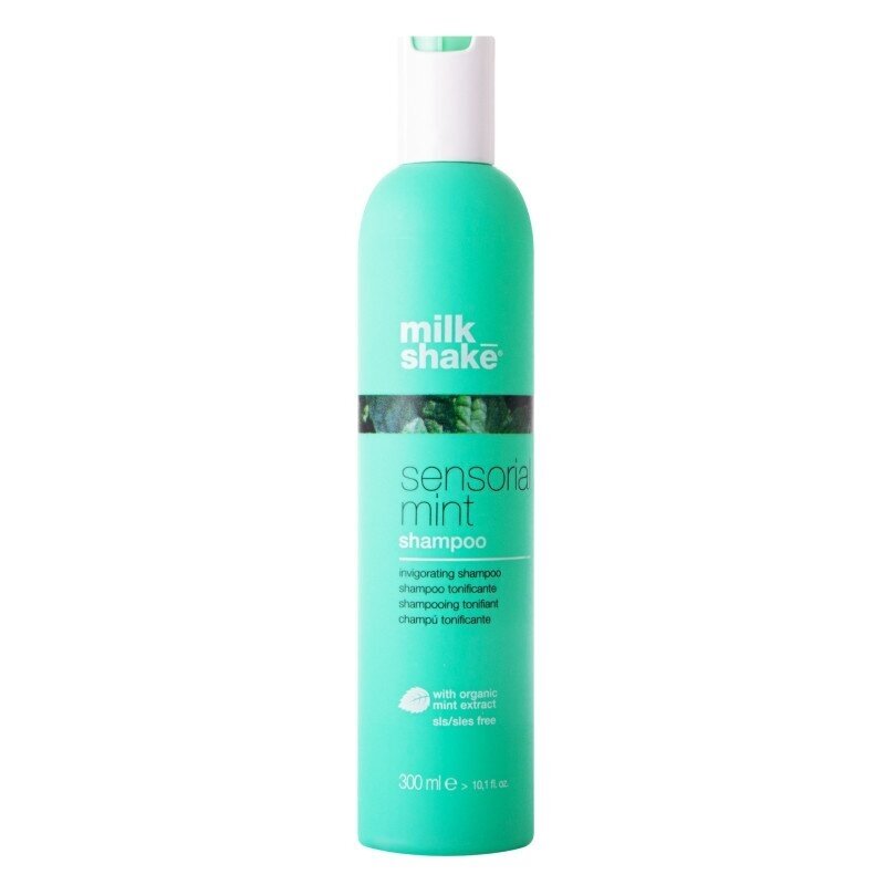 MILK SHAKE SENSORIAL MINT galvos odą ir plaukus gaivinantis šampūnas, 300ml MILK SHAKE SENSORIAL MINT galvos odą ir plaukus gaivinantis šampūnas, 300ml