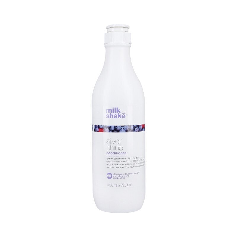 MILK SHAKE SILVER SHINE Kondicionierius šalinantis geltonus atspalvius, 1000 ml. MILK SHAKE SILVER SHINE Kondicionierius šalinantis geltonus atspalvius, 1000 ml.