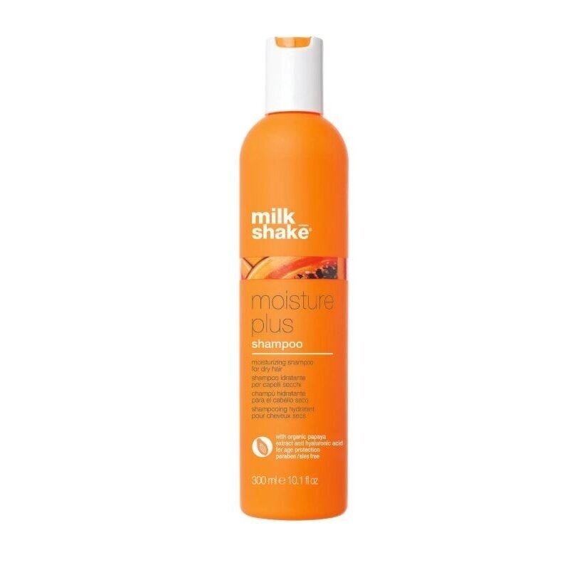 MILK SHAKE MOISTURE PLUS SHAMPOO drėkinantis šampūnas plaukams, 300 ml. MILK SHAKE MOISTURE PLUS SHAMPOO drėkinantis šampūnas plaukams, 300 ml.
