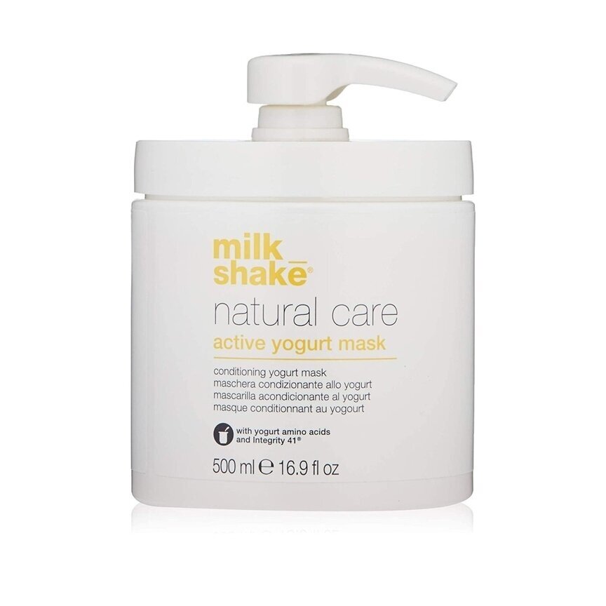 MILK SHAKE NATURAL CARE jogurto kaukė natūraliems ar dažytiems plaukams, 500 ml MILK SHAKE NATURAL CARE jogurto kaukė natūraliems ar dažytiems plaukams, 500 ml