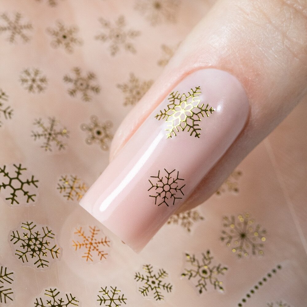 MOLLY NAILS lipdukai nagų dailei GOLD F282 1 MOLLY NAILS lipdukai nagų dailei GOLD F282 1
