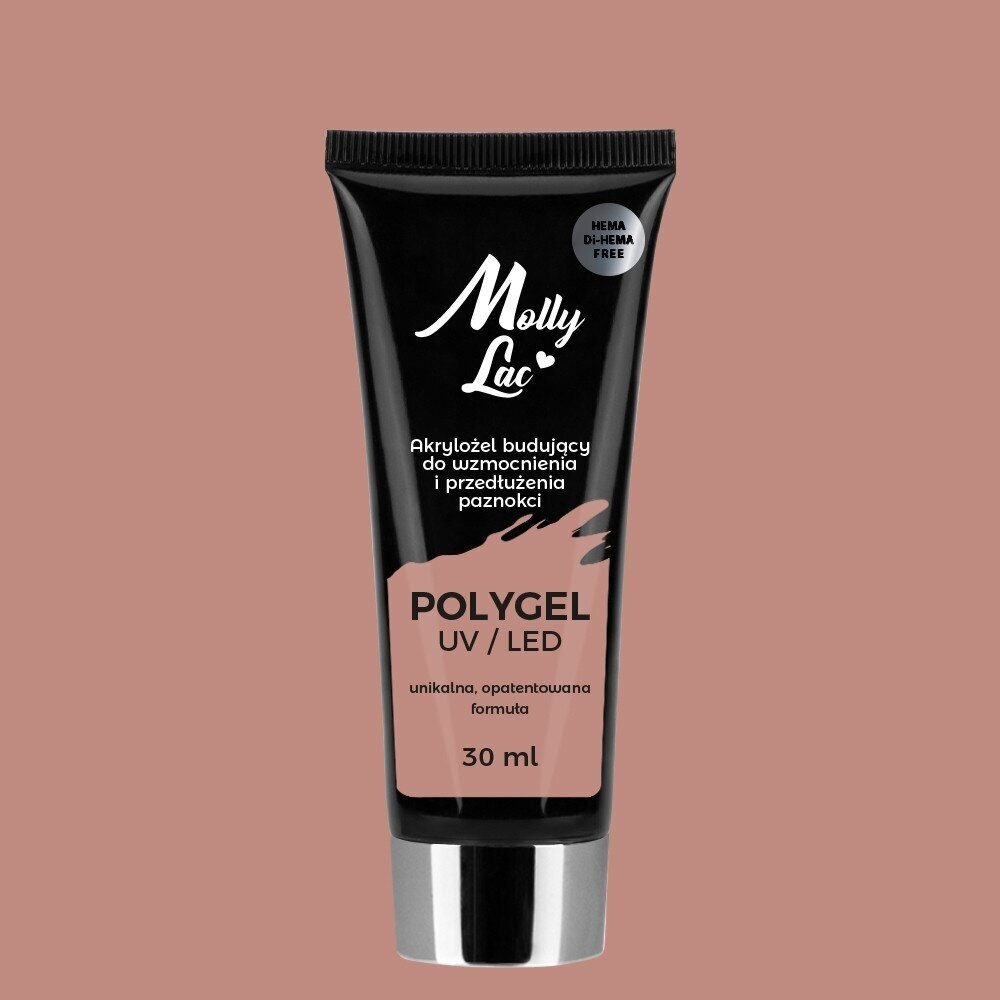 MOLLYLAC LIGHT BROWN poligelis NR.23, 30 ml. 1 MOLLYLAC LIGHT BROWN poligelis NR.23, 30 ml. 1