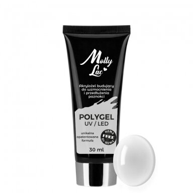 MOLLYLAC CLEAR poligelis NR.1, 30 ml. HEMMA FREE MOLLYLAC CLEAR poligelis NR.1, 30 ml. HEMMA FREE