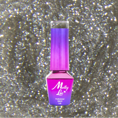 MOLLYLAC QUEENS OF LIFE PLATINIUM ilgalaikis hibridinis nagų lakas, 5 ml. NR.36 MOLLYLAC QUEENS OF LIFE PLATINIUM ilgalaikis hibridinis nagų lakas, 5 ml. NR.36