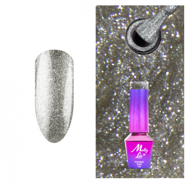 MOLLYLAC QUEENS OF LIFE PLATINIUM ilgalaikis hibridinis nagų lakas, 5 ml. NR.36 MOLLYLAC QUEENS OF LIFE PLATINIUM ilgalaikis hibridinis nagų lakas, 5 ml. NR.36