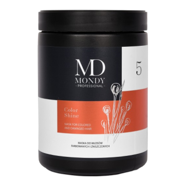 MONDY COLOR SHINE kaukė dažytiems plaukams, 1000 ml MONDY COLOR SHINE kaukė dažytiems plaukams, 1000 ml