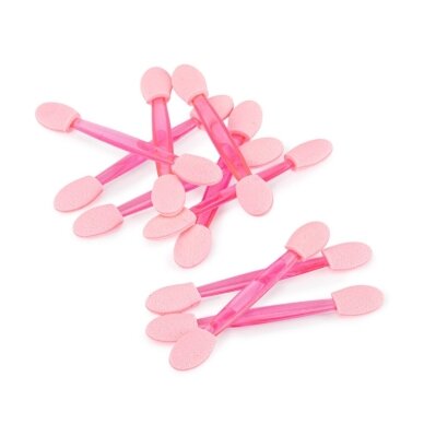 MOLLY NAILS dvipusis aplikatorius PINK, 10 vnt 2 MOLLY NAILS dvipusis aplikatorius PINK, 10 vnt 2