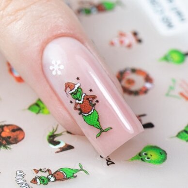 MOLLY NAILS lipdukai nagų dailei GRINCH MS-C263 1