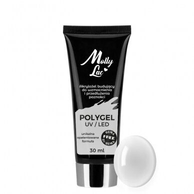 MOLLYLAC CLEAR poligelis NR.1, 30 ml. HEMMA FREE MOLLYLAC CLEAR poligelis NR.1, 30 ml. HEMMA FREE