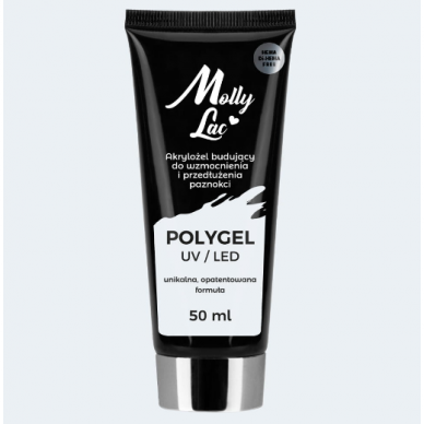 MOLLYLAC NATURAL poligelis NR.03, 50 ml. 1 MOLLYLAC NATURAL poligelis NR.03, 50 ml. 1