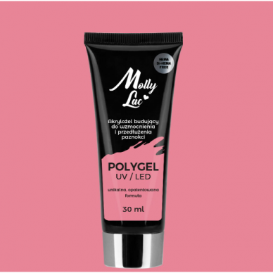 MOLLYLAC PEONY poligelis NR.24, 30 ml. 3 MOLLYLAC PEONY poligelis NR.24, 30 ml. 3