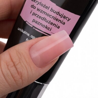 MOLLYLAC FRENCH PINK poligelis NR.6, 30 ml. HEMA/Di-HEMA FREE 1 MOLLYLAC FRENCH PINK poligelis NR.6, 30 ml. HEMA/Di-HEMA FREE 1