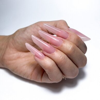 MOLLYLAC FRENCH PINK poligelis NR.6, 30 ml. HEMA/Di-HEMA FREE 3 MOLLYLAC FRENCH PINK poligelis NR.6, 30 ml. HEMA/Di-HEMA FREE 3