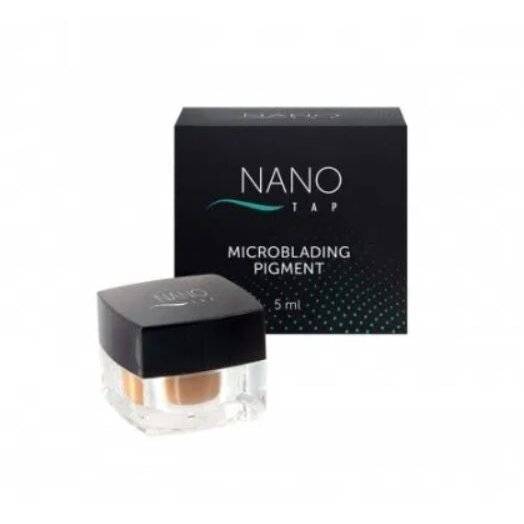 NANO TAP microblading pigmentas dark ash brown, 5 ml. NANO TAP microblading pigmentas dark ash brown, 5 ml.