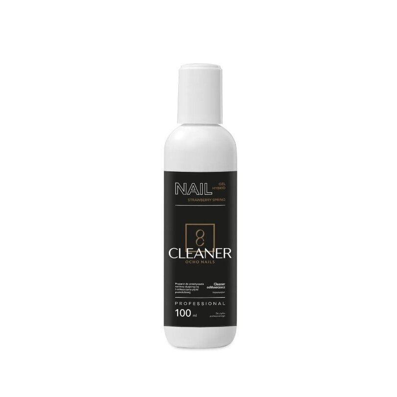 OCHO NAILS CLEANER nagų plokštelės nuriebalintojas bei valiklis prieš gelio ir lakavimo procedūras, 100 ml OCHO NAILS CLEANER nagų plokštelės nuriebalintojas bei valiklis prieš gelio ir lakavimo procedūras, 100 ml
