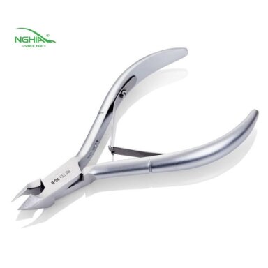 NGHIA EXPORT profesionalios manikiūro žnyplutės nagams N-04 FULL JAW NGHIA EXPORT profesionalios manikiūro žnyplutės nagams N-04 FULL JAW