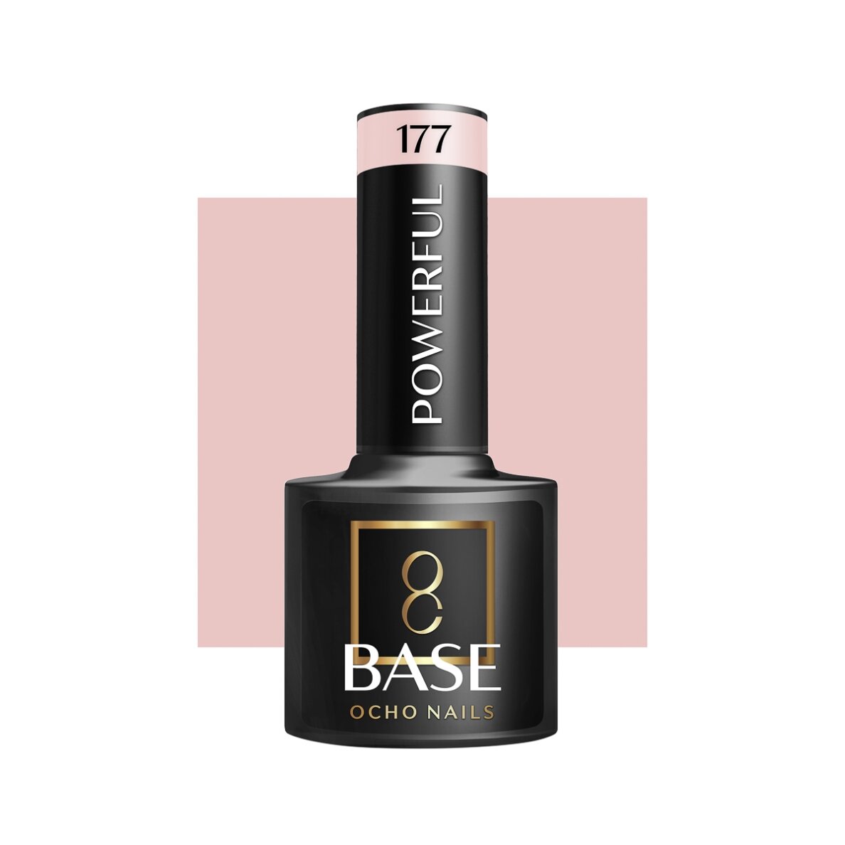 OCHO NAILS hibridinė gelinio lakavimo bazė POWERFULL 177, 5 g.