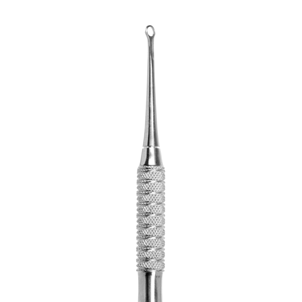 OCHO NAILS profesionalus nagų odelių atstūmėjas manikiūrui su kilpele 14,3 cm  1
