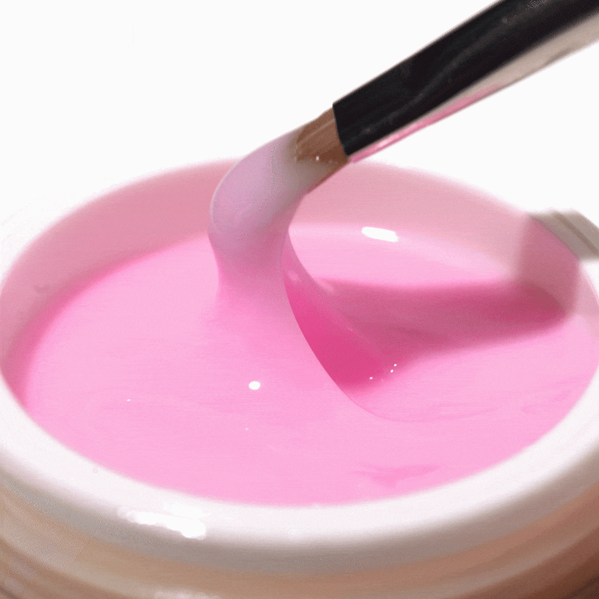 OCHO NAILS statybinis nagų gelis LIGHT PINK, 30 g. 3 OCHO NAILS statybinis nagų gelis LIGHT PINK, 30 g. 3