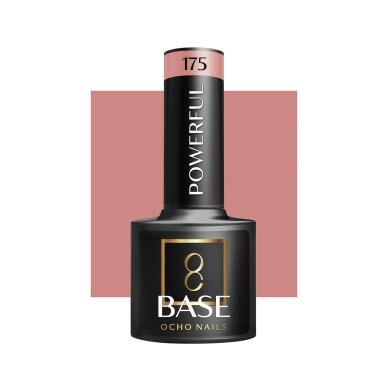 OCHO NAILS hibridinė gelinio lakavimo bazė POWERFULL 175, 5 g. OCHO NAILS hibridinė gelinio lakavimo bazė POWERFULL 175, 5 g.