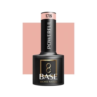 OCHO NAILS hibridinė gelinio lakavimo bazė POWERFULL 178, 5 g.