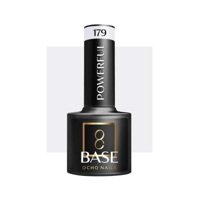 OCHO NAILS hibridinė gelinio lakavimo bazė POWERFULL 179, 5 g. OCHO NAILS hibridinė gelinio lakavimo bazė POWERFULL 179, 5 g.