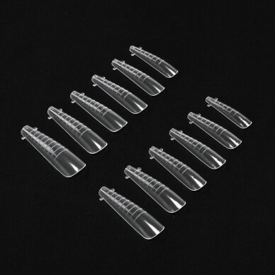 OCHO NAILS nagų tipsai-formelės nagų priauginimui BALLERINA, 120 vnt 1