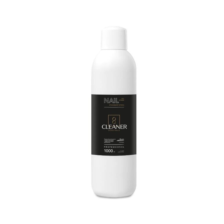 OCHO NAILS CLEANER nagų plokštelės nuriebalintojas ir gelio lipnumo valiklis braškių kvapo, 1000 ml. OCHO NAILS CLEANER nagų plokštelės nuriebalintojas ir gelio lipnumo valiklis braškių kvapo, 1000 ml.