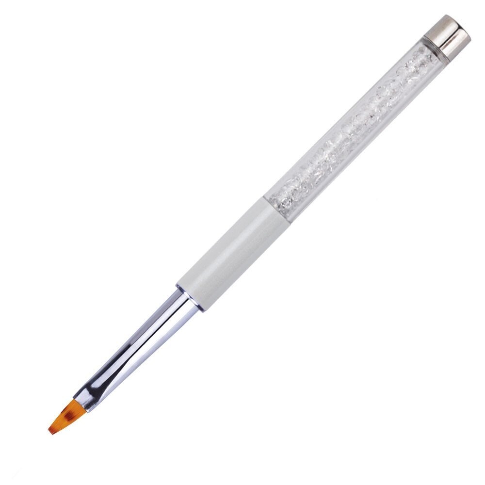 Teptukas manikiūro darbams OMBRE NR.6 WHITE 3 Teptukas manikiūro darbams OMBRE NR.6 WHITE 3