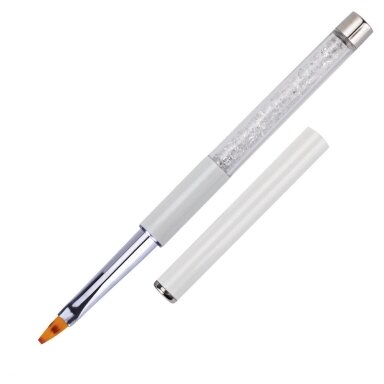 Teptukas manikiūro darbams OMBRE NR.6 WHITE Teptukas manikiūro darbams OMBRE NR.6 WHITE