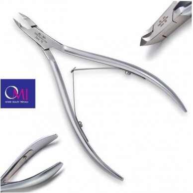 OMI PRO-LINE profesionalios žnyplutės akriliniams nagams AL-201, JAW16cm / 6mm LAP JOINT 3 OMI PRO-LINE profesionalios žnyplutės akriliniams nagams AL-201, JAW16cm / 6mm LAP JOINT 3