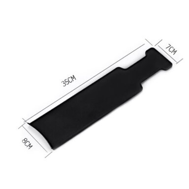 Mentelė blayage dažymui, 23 cm, juoda
