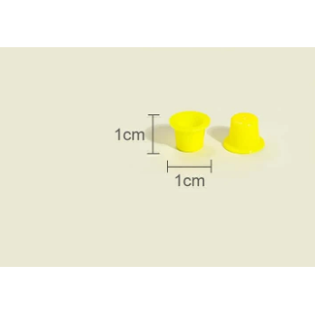 Plastikinė taurelė dažams maišyti, 1 vnt. YELLOW 2 Plastikinė taurelė dažams maišyti, 1 vnt. YELLOW 2