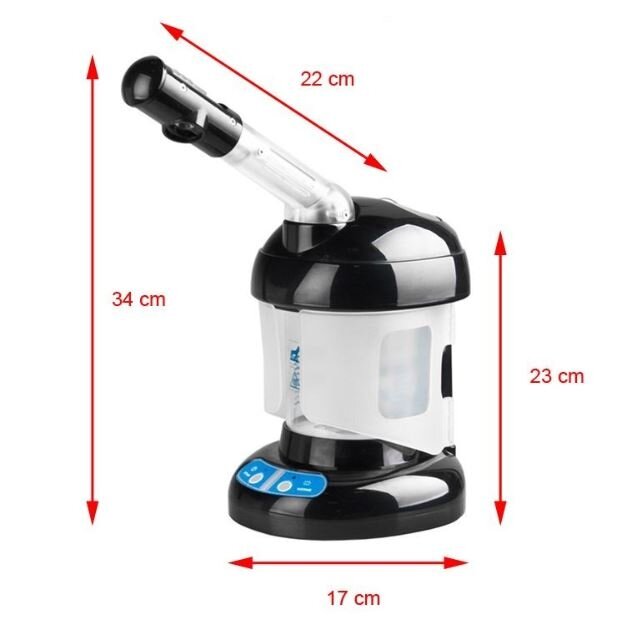 Plaukų ir veido garinimo prietaisas su drėkinimo funkcija - vapozonas MINI JY-15C 1 Plaukų ir veido garinimo prietaisas su drėkinimo funkcija - vapozonas MINI JY-15C 1
