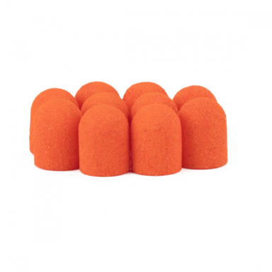 PODO ALLEMED profesionalūs vienkartiniai pedikiūro antgaliai, 13 mm, #150, 10 vnt. ORANGE PODO ALLEMED profesionalūs vienkartiniai pedikiūro antgaliai, 13 mm, #150, 10 vnt. ORANGE