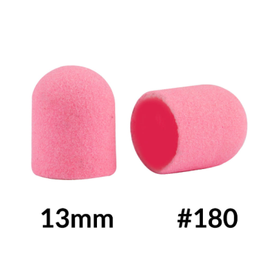 PODO ALLEMED profesionalūs vienkartiniai pedikiūro antgaliai, 13 mm, #180, 10 vnt. PINK PODO ALLEMED profesionalūs vienkartiniai pedikiūro antgaliai, 13 mm, #180, 10 vnt. PINK