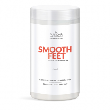 FARMONA PODOLOGIC SMOOTH FEET jauninanti egzotiškojo greipfruto druska pedikiūrui, 1250 g. FARMONA PODOLOGIC SMOOTH FEET jauninanti egzotiškojo greipfruto druska pedikiūrui, 1250 g.