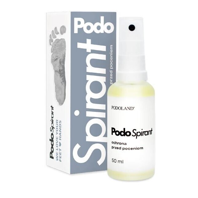 PODOLAND pėdų antiperspirantas - apsauga nuo prakaitavimo PODOSPIRANT 50 ml PODOLAND pėdų antiperspirantas - apsauga nuo prakaitavimo PODOSPIRANT 50 ml