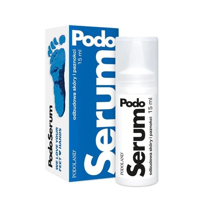 PODOLAND regeneruojantis nagų ir odos serumas grybelio pažeistiems nagams PODOSERUM 15 ml PODOLAND regeneruojantis nagų ir odos serumas grybelio pažeistiems nagams PODOSERUM 15 ml