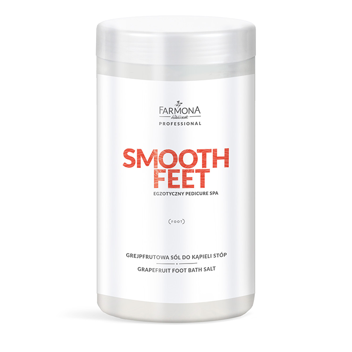 FARMONA PODOLOGIC SMOOTH FEET jauninanti egzotiškojo greipfruto druska pedikiūrui, 1250 g. FARMONA PODOLOGIC SMOOTH FEET jauninanti egzotiškojo greipfruto druska pedikiūrui, 1250 g.