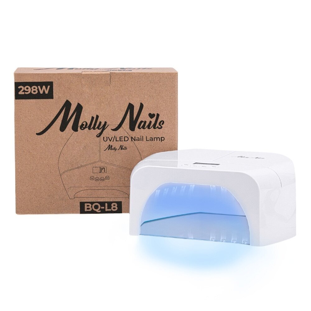 Profesionali UV/LED nagų lempa manikiūrui BQ-L8, baltos spalvos 5