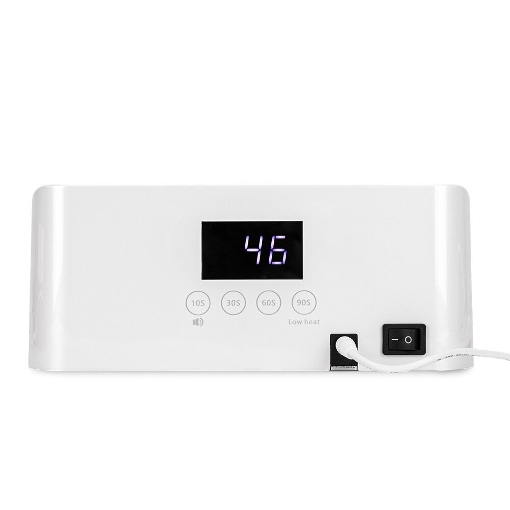 Profesionali UV/LED nagų lempa manikiūrui ir pedikiūrui V10, baltos spalvos 8 Profesionali UV/LED nagų lempa manikiūrui ir pedikiūrui V10, baltos spalvos 8