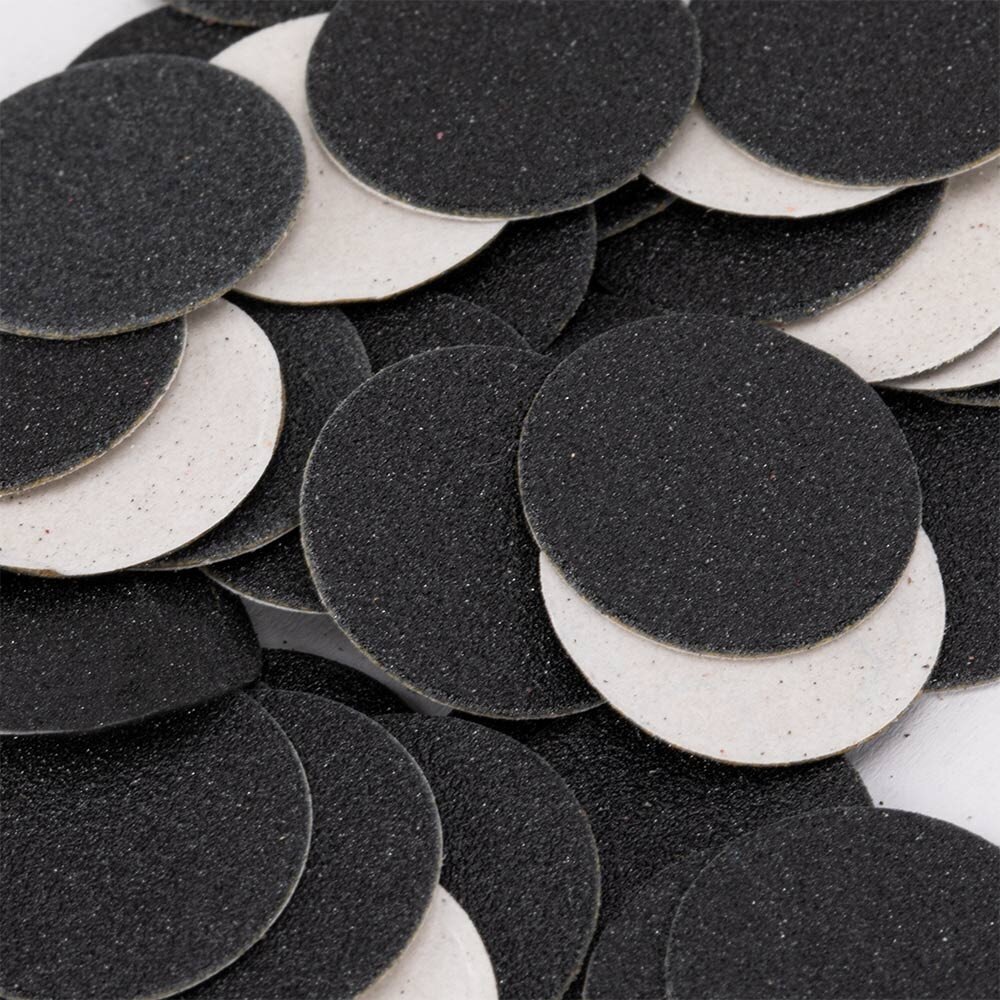 Profesionalūs keičiami PODO diskeliai 15 mm (240 gritų), 50 vnt. 3 Profesionalūs keičiami PODO diskeliai 15 mm (240 gritų), 50 vnt. 3